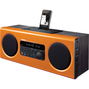 Yamaha TSX-112 All-in-One Desktop Audio System, Orange - Adorama