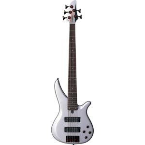 Yamaha RBX375 5 String Bass Guitar, Rosewood Fingerboard, Flat Silver