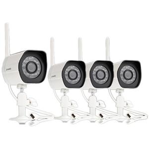Zmodo ZMW00024 720p HD Outdoor Wireless Bullet IP Camera, Pack