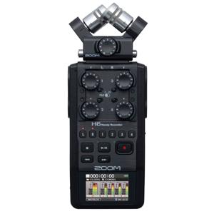 【SD付・動作良好】ZOOM H6 Black 2020ver ※電池蓋訳あり Zoom H6 All Black Handy Recorder