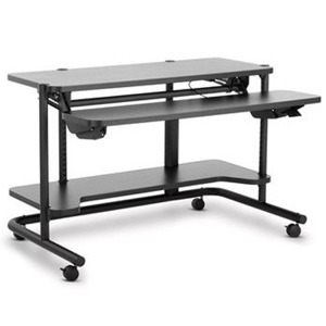 Anthro 48 Adjustacart Standing Desk Black Aj48bk Adorama