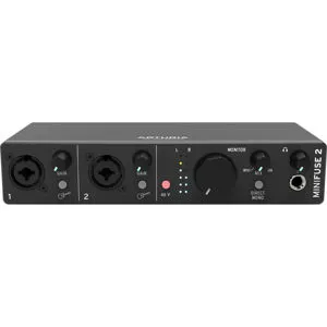 Arturia MiniFuse 2 Portable 2x2 USB Type-C Audio/MIDI Interface