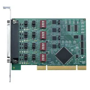 Axxon Universal PCI to 4 Port RS232/422/485 Serial Adapter with Cable ...