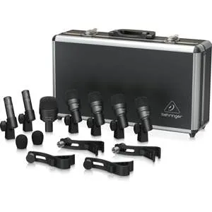 Behringer ドラムマイクセット マイクケース付き Behringer BC1200 Pro 7-Piece Drum Mic Set for Studio & Live
