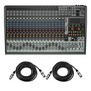 Behringer EURODESK SX2442FX 24-Input 4-Bus Studio/Live Mixer, w/2x
