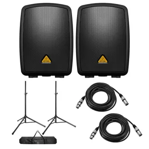 Behringer EUROPORT MPA40BT スピーカー Behringer Europort MPA40BT 40W Wireless Portable PA System, 2-Pack