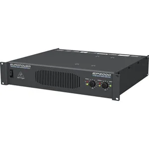 Behringer Europower EP2000 2000 Watt Stereo Power Amplifier with
