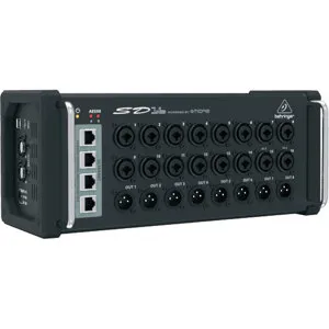 Behringer SD16 I/O Stage Box with 16x Remote-Controllable MIDAS