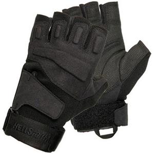 BlackHawk 1/2 Finger Tactical Glove 8068LGBK  Large Authentic Motorcycle Glove 