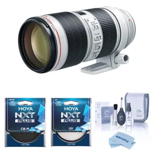 Canon EF 70-200mm f/2.8L IS III USM Lens, Bundle with Hoya