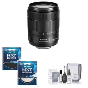 Canon EF-S 18-135mm f/3.5-5.6 IS USM Lens with Hoya NXT Plus UV