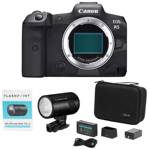 Canon EOS R5 Mirrorless Camera, Bundle with Accessory Kit