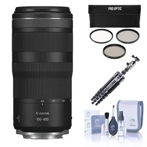 Canon RF 100-400mm f/5.6-8 IS USM Lens with Tripod Kit 5050C002 TK