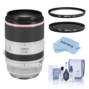 Canon RF 70-200mm f/2.8 L IS USM Lens with Filter Kit, Cleaning
