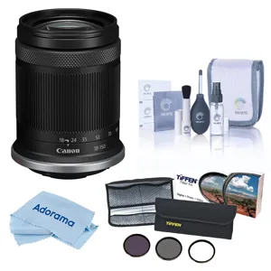 Canon RF-S 18-150mm f/3.5-6.3 IS STM Lens, Bundle with 55mm