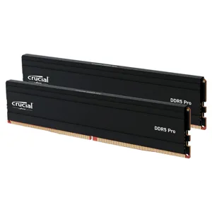 Crucial Pro 48GB (2x24GB) DDR5 6000MT/s CL48 UDIMM Desktop Memory