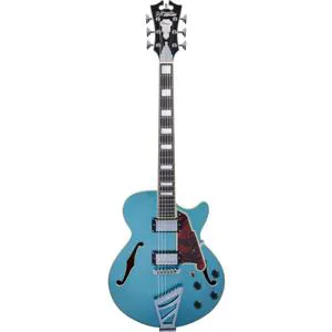 D'Angelico Premier EXL-1 オーシャンターコイズ D'Angelico Premier EXL-1 Hollowbody Guitar - Ocean Turquoise