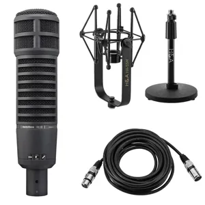 Electro-Voice RE20 Variable-D Dynamic Mic,Black,w/Shock Mount