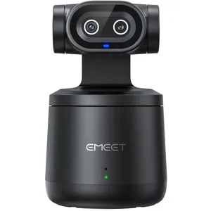 EMEET PIXY 4K Ultra HD Live Streaming Wireless PTZ Camera with AI
