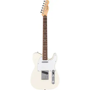 Fender Standard Series Telecaster Electric Guitar, Olympic White