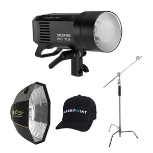 Flashpoint XPLOR 400PRO R2 TTL Monolight, with 36