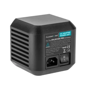 Flashpoint Pac Flashpoint AC Adapter Unit for the XPLOR 600 Pro R2 Series Monolights ...
