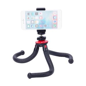 FotoPro UFO 2 Flexible Tripod with Smartphone and GoPro Adapter, 28.22 oz Capacity (Black/Red)