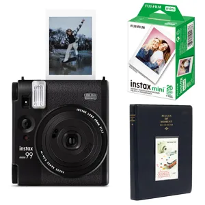Fujifilm Instax Mini 99 Film Camera, Matte Black, w/Film Fujifilm Instax Mini 99 Film Camera, Matte Black, w/Film