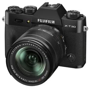 Fujifilm X-T30 II Mirrorless Camera with XF 18-55mm f/2.8 Lens, Black