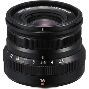 Fujifilm XF 16mm f/2.8 R WR Lens, Black 16611655 - Adorama