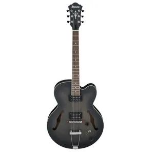 Ibanez Artcore AF55 Electric Guitar, Bound Laurel Fretboard, Black