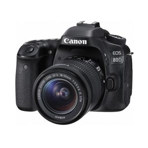 Canon EOS 80D 24.2MP FHD DSLR Camera with 18-55mm STM Lens