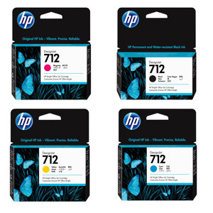 HP 712 29ml Cyan/Magenta/Yellow/38ml 