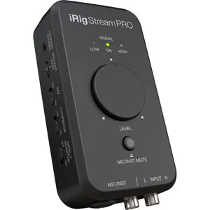IK Multimedia iRig Stream Pro Ultracompact 4x2 Audio Interface IP