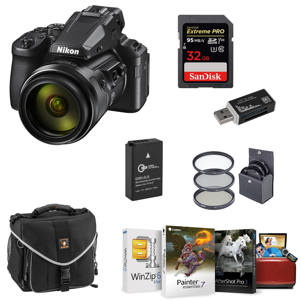 Nikon Coolpix P950 Digital Camera With Filter Accessory