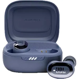 JBL Live Free 2 True Wireless Noise Canceling In-Ear Earbuds (Blue or Silver) only