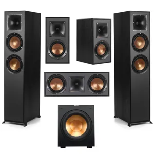 Klipsch Reference 5.1 Home Theater Pack, Black 1065834 K2