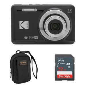 KODAK PIXPRO fz55 ブラック Kodak PixPro FZ55 - digital camera - FZ55BK - Cameras - CDW.com