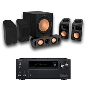 Onkyo TX-NR7100 9.2 Channel Network A/V Home Theater Receiver (Black) + Klipsch Reference Cinema System