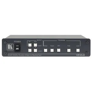 Kramer Electronics Kramer VP2X2 2x2 Video/Audio Balanced Stereo ...