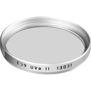 Leica E39 39mm UVa II Glass Filter, Silver 13031 - Adorama