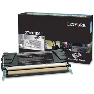 Lexmark 746 Lexmark Black High Yield Return Program Toner Cartridge for X746, X748 ...