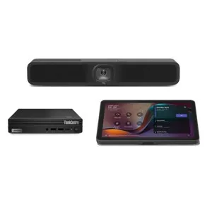 Logitech MeetUp 2 4K Camera, Mini PC, Controller w/USB Kit for Small ...