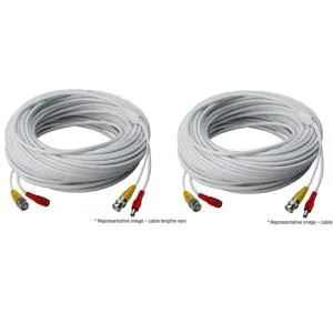 250FT High Performance BNC Video/Power Cable For Lorex Security Camera Systems