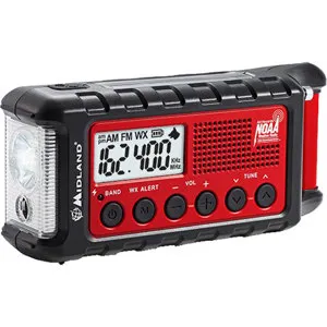 Midland E+Ready ER310 Emergency Crank Weather Alert Radio ER310
