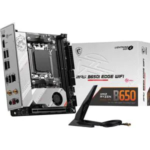 MSI MPG B650I EDGE WIFI マザーボード（AM5 DDR5 Amazon.com: MSI MPG B650I EDGE WIFI AMD AM5 M-ITX Motherboard, 2x