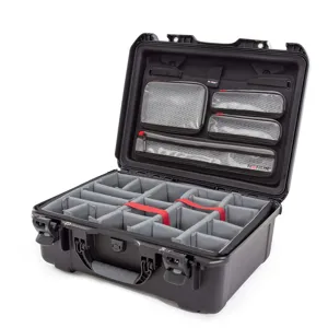 Nanuk 940 Waterproof Hard Case with Lid Organizer and Divider for