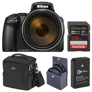 Nikon COOLPIX P1100 Digital Camera with Essentials Kit 26541 K