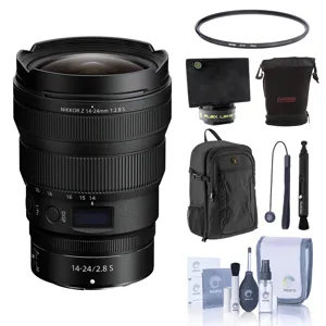 Nikon NIKKOR Z 14-24mm f/2.8 S Lens, Bundle with Included Value