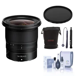 Nikon NIKKOR Z 14-30mm f/4 S Lens with Essentials Kit 20070 EK